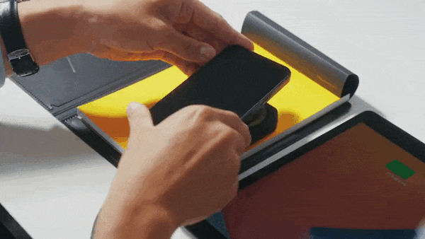 BEZALEL Prelude X 双方向ワイヤレス充電 ワイヤレスアダプター モバイルバッテリー 2台同時充電